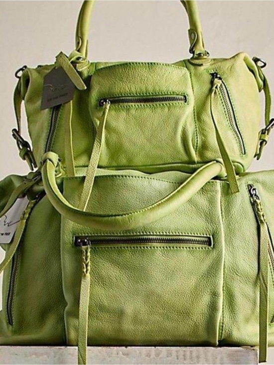 Free People Handbags - SOLD OUT COLOR~NWT We The Free Baby Emerson Tote Bag-Matcha